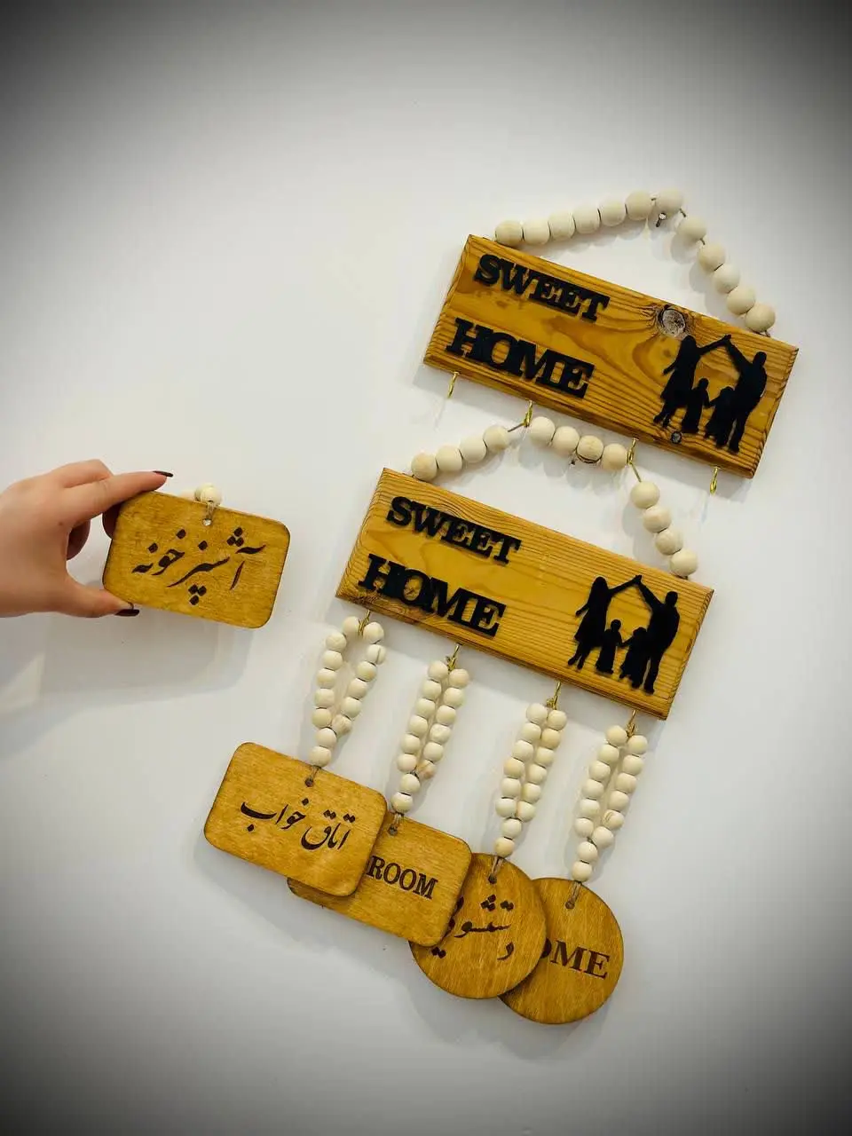 🌸 نشانگر چوبی مهر دار🌸