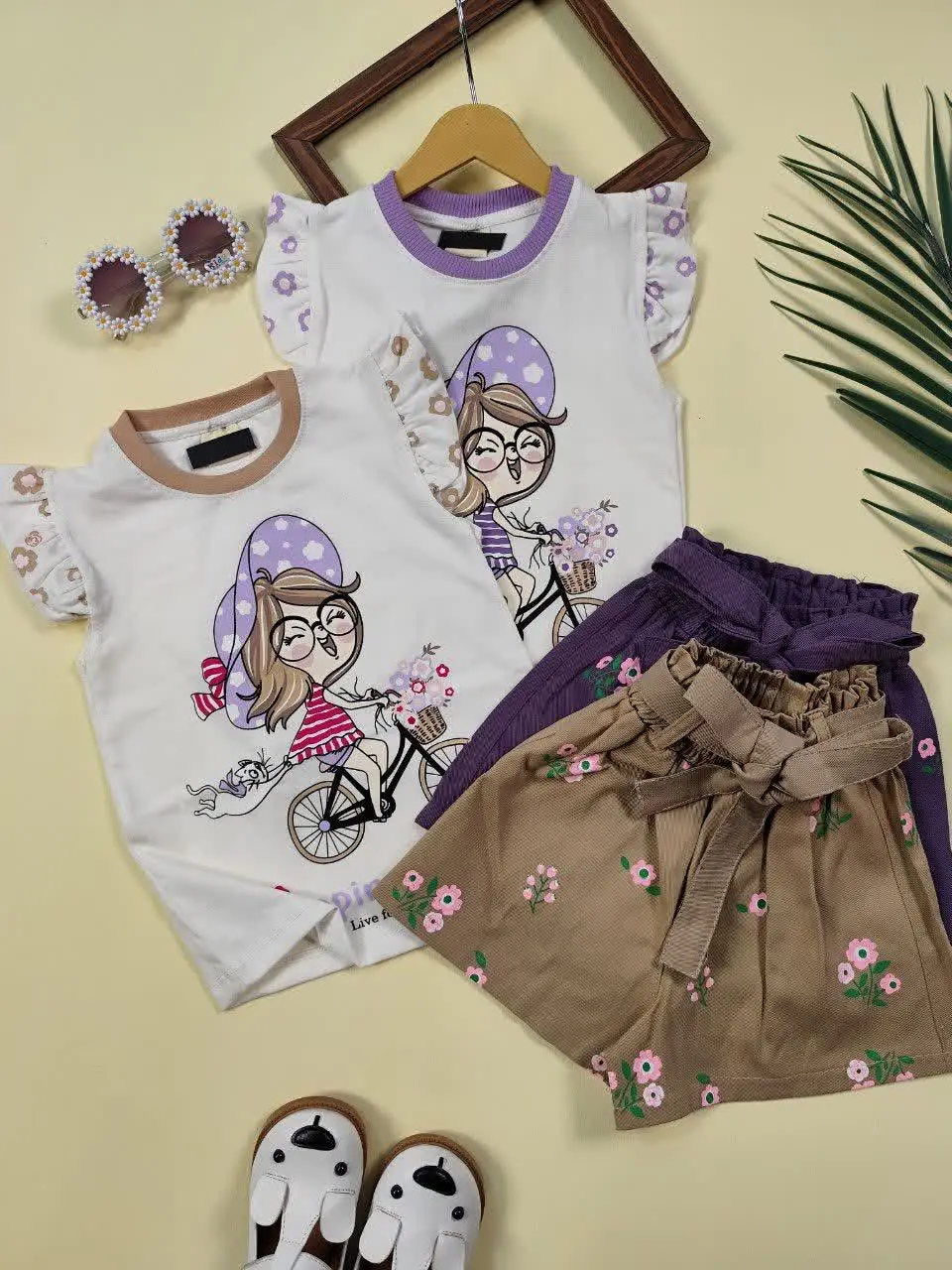 تیشرت شلوارک happiness girl