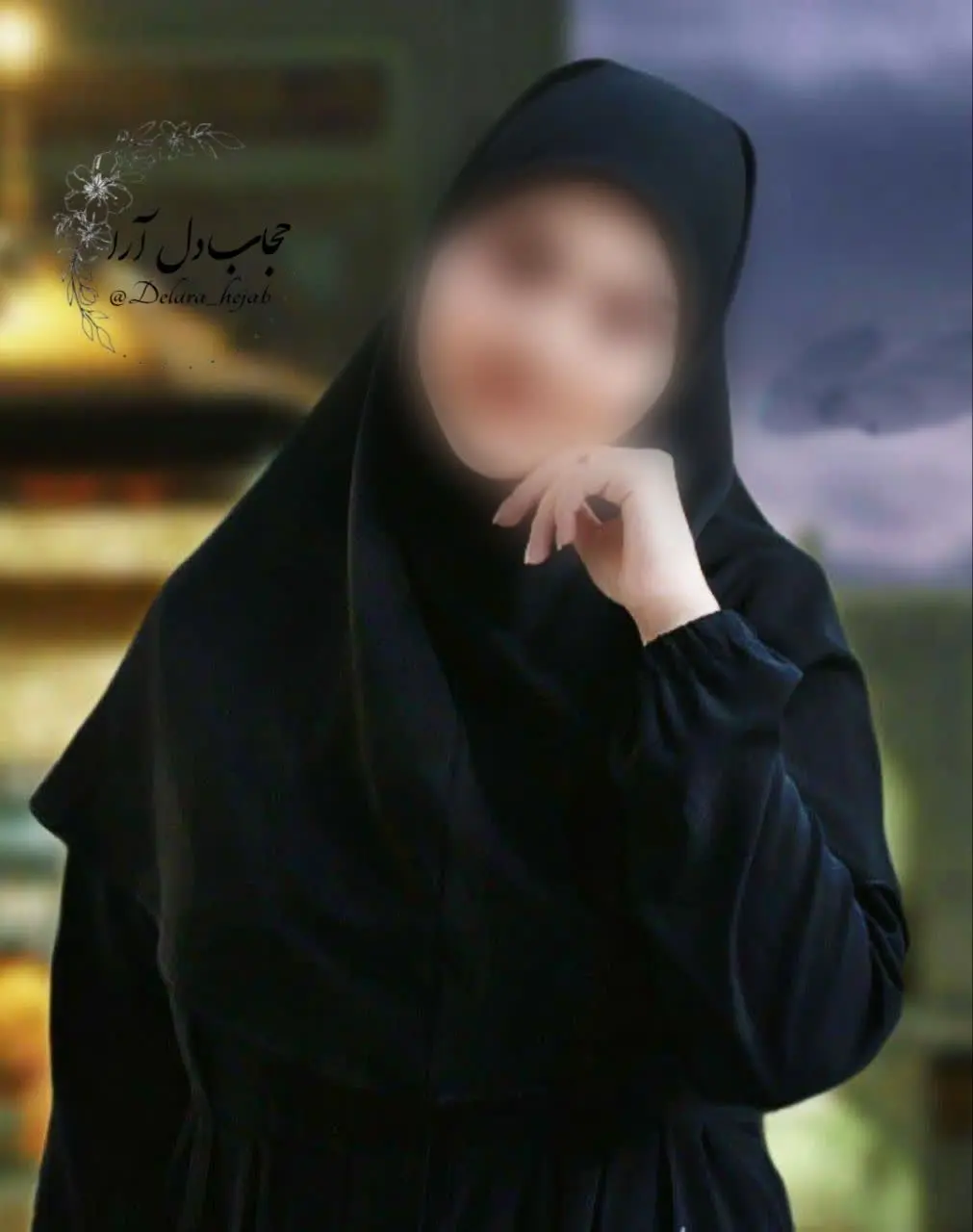 مقنعه کرپ قواره بزرگ با حجاب بهتر و کامل تر😍😍