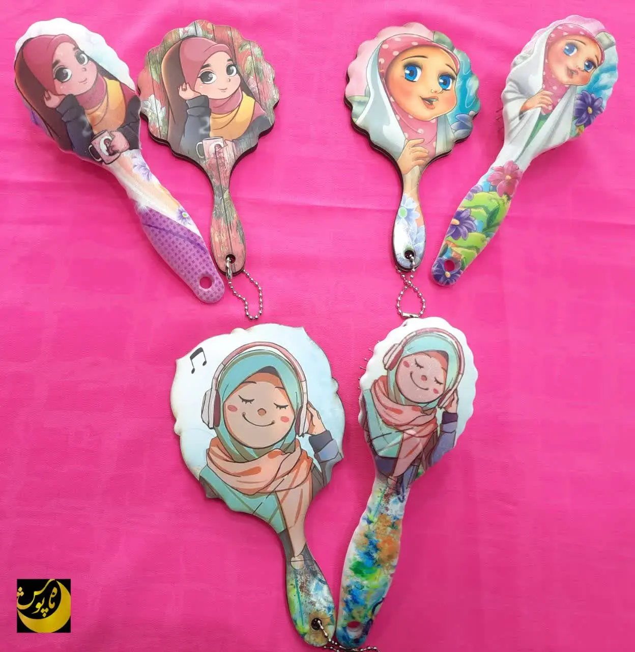 #آینه #برس#دخترانه😍