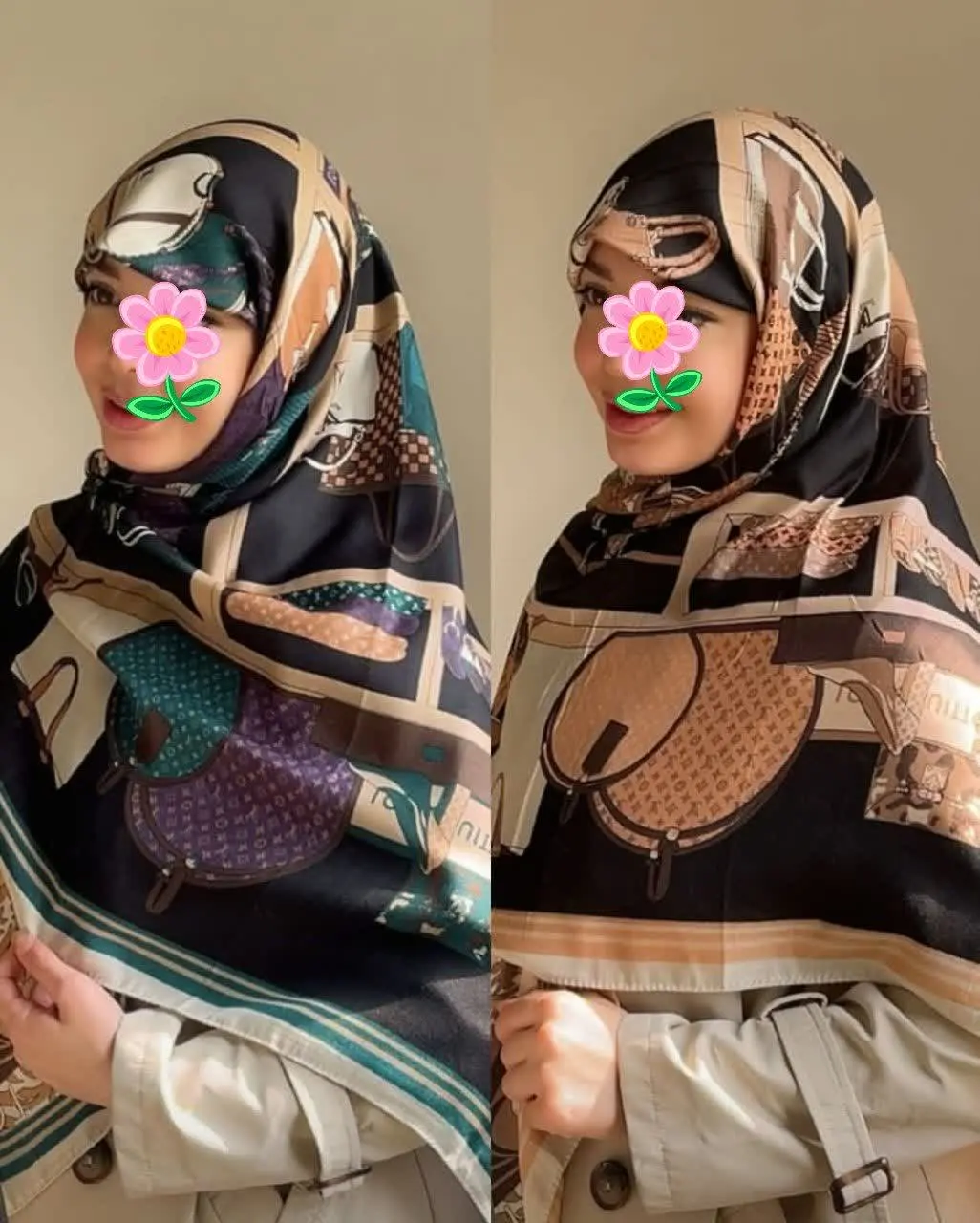 سیا اسکارف جدید طرح کیف — تصویر محصول در تاپ هشتگ