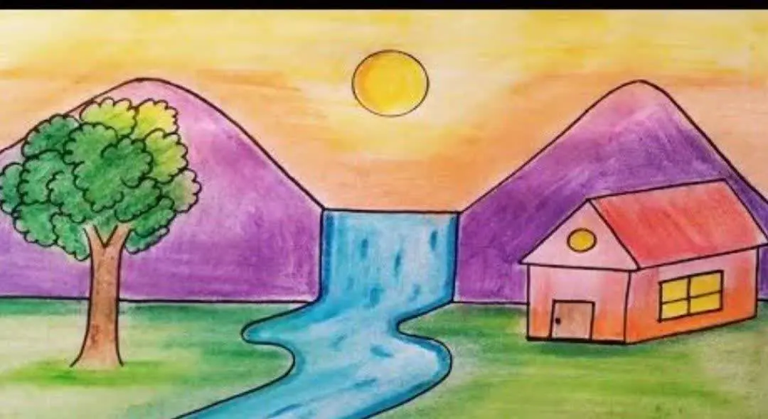 🖌🎨مسابقه دهکده نقاشی 🖌🎨