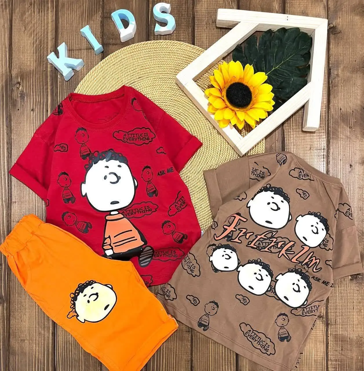 👚نام: ست تیشرت شلوارک آدمک