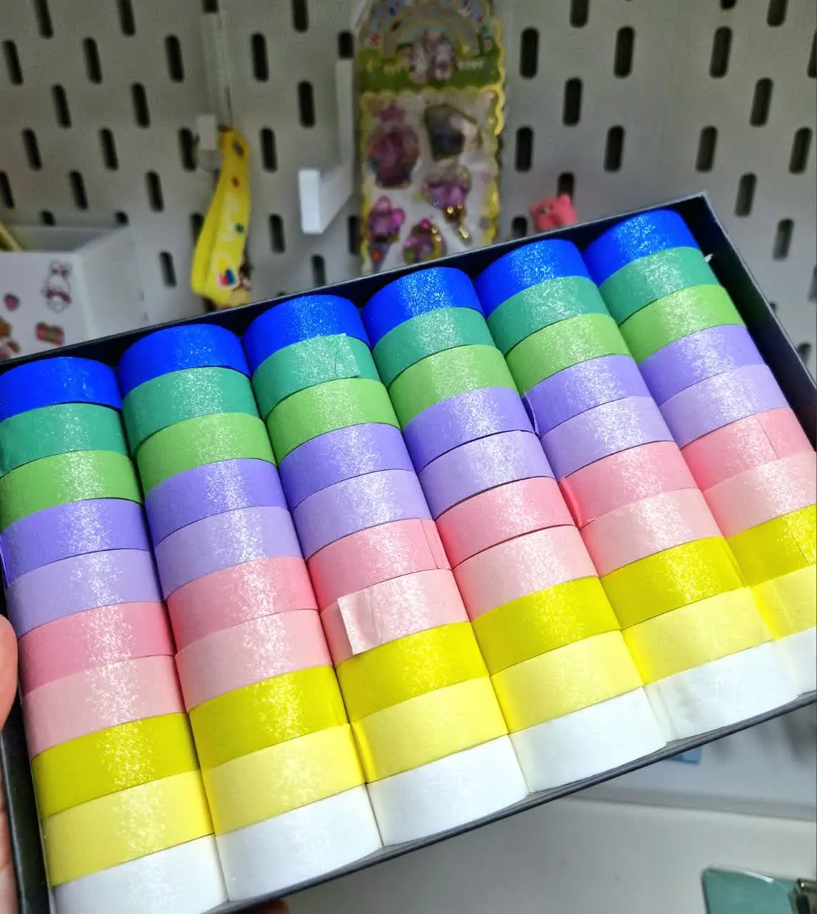 🌈✨چسب واشی رنگی✨🌈