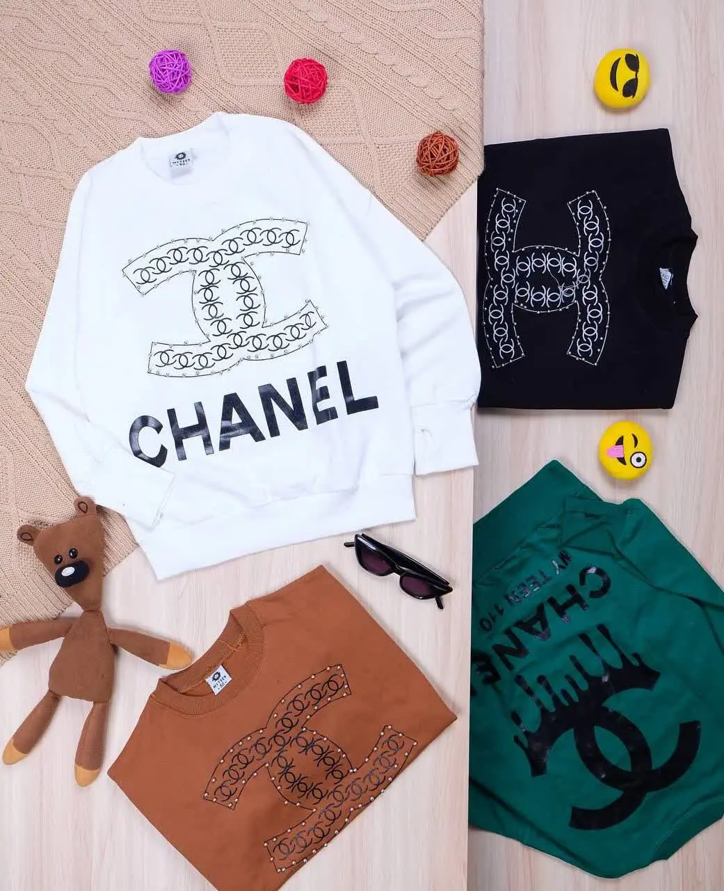 👫بلوز تک دخترانه CHANEL👫