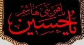 ⚜#پرچم مخمل پشت منبری دالبری کد ۲۹