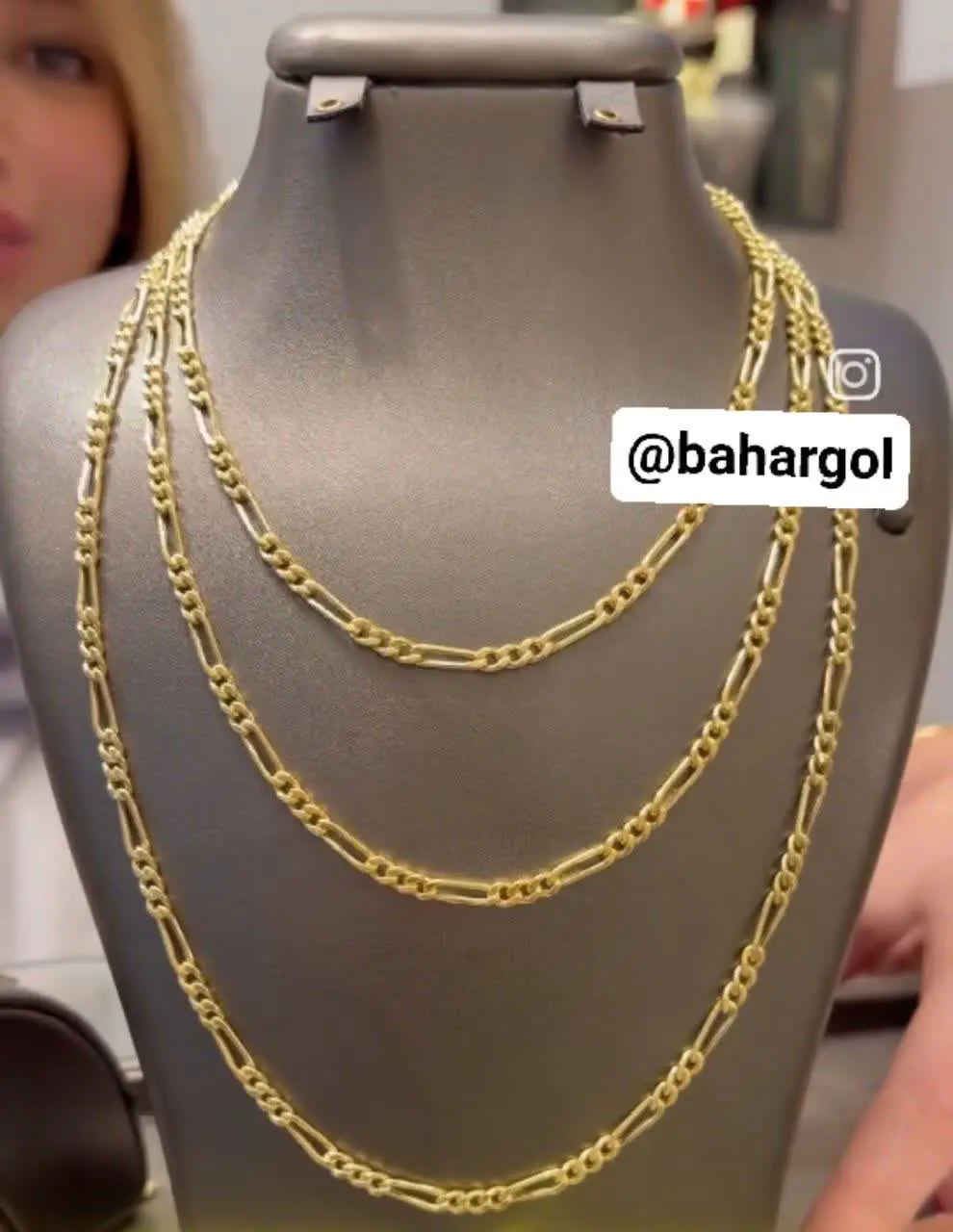 گردنبند فیگارو ظریف 🤤