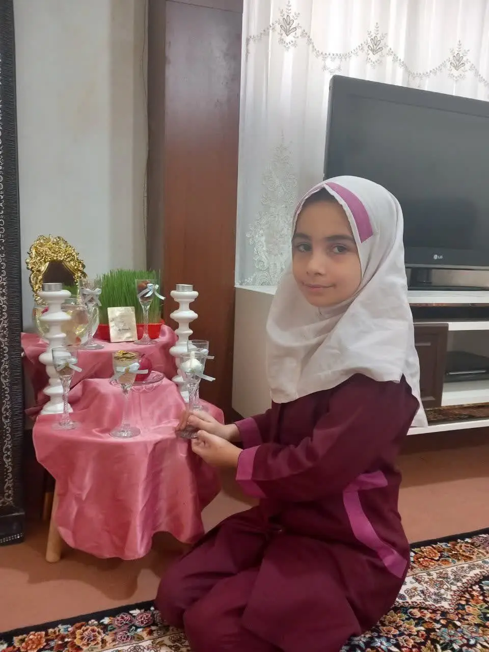 😍نام شرکت کننده: نازنین زهرا خلج ۹ ساله از کمالشهر