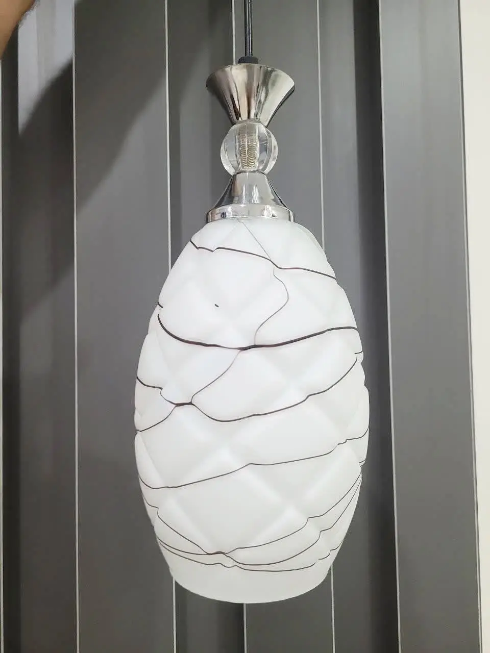 لوستر حبابی تک شاخه نو