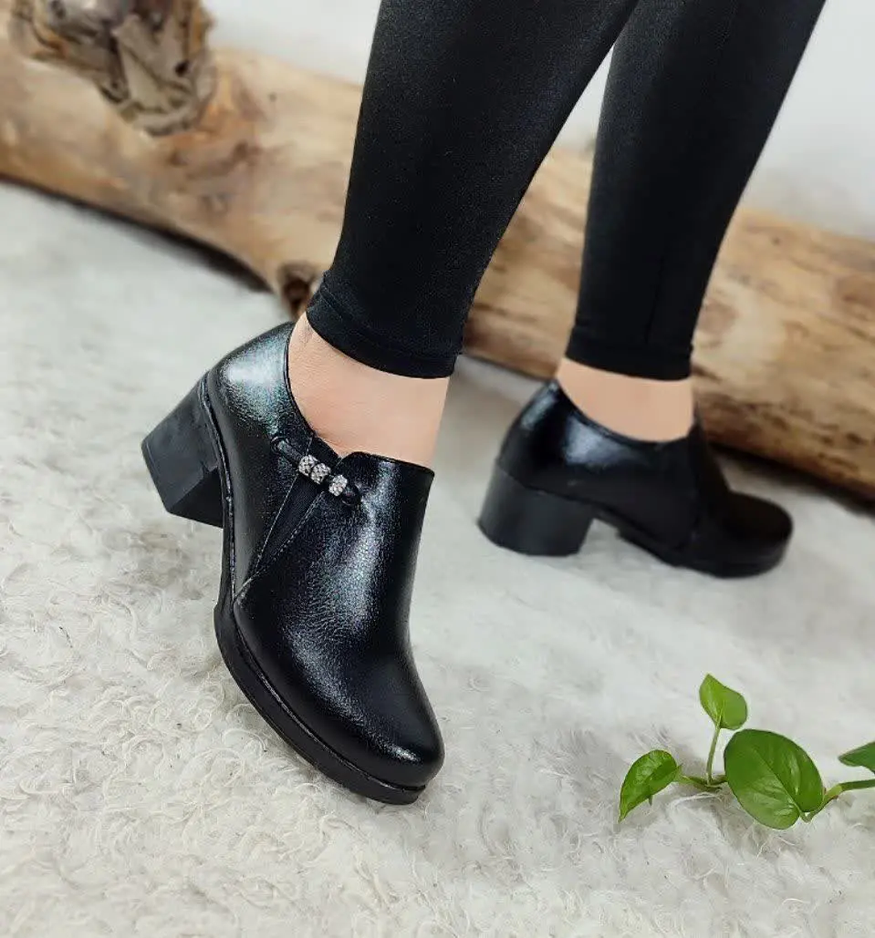 نام: 👠 کفش طبی اداری مدل مروارید پیک😍