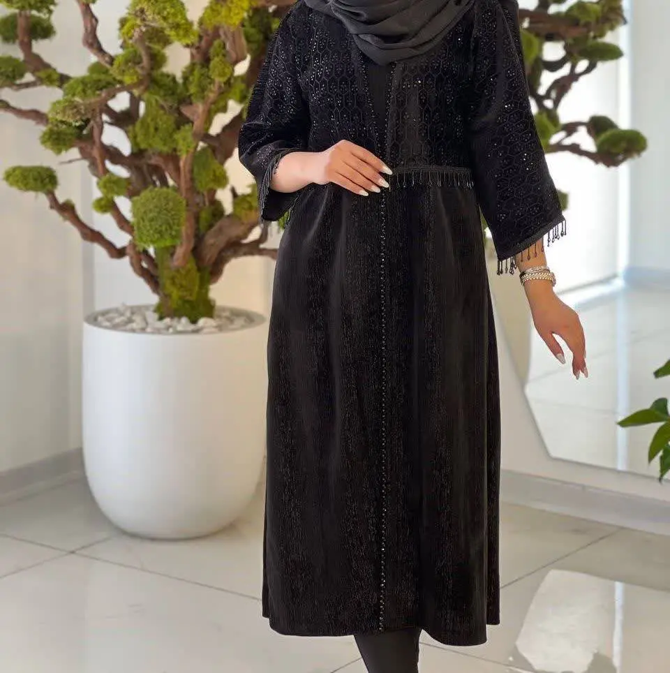🌸پارچه مخمل لمه دار ترکیب با مخمل سوزندوزی هندی