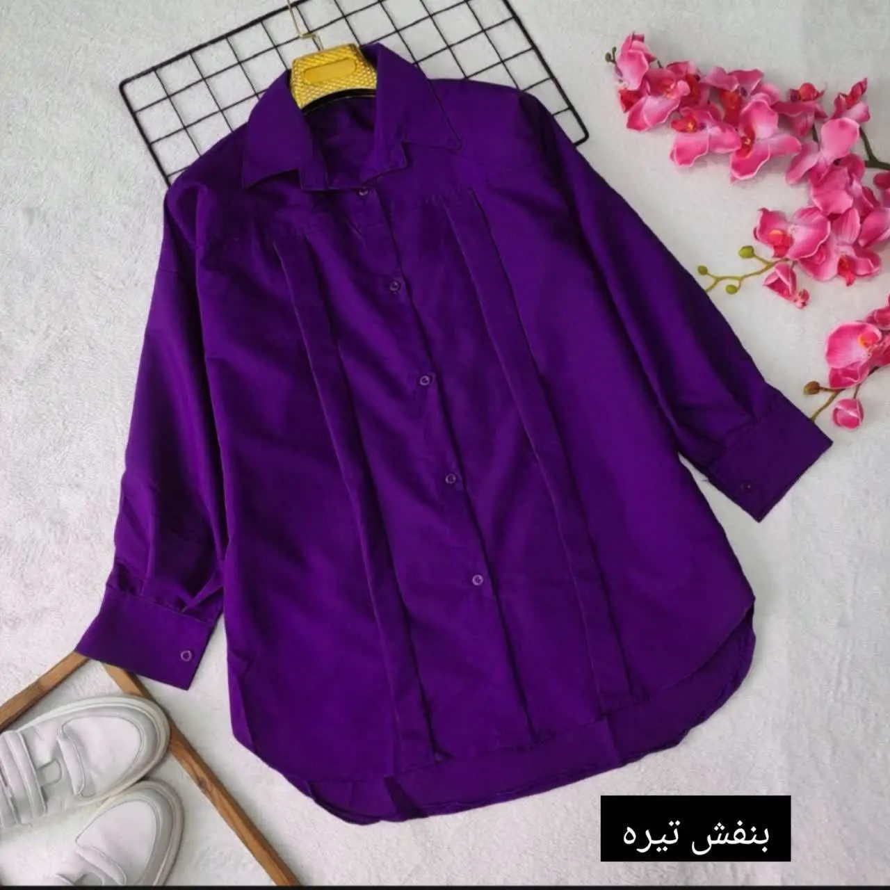 مانتو خنک آوردم براتون، مداد رنگی😍طرفدارانی مانتو رنگی کجان؟ یه مدل پر کاربرد هم مانتویی هم شومیز هم مناسب خونه هم بیرون هم مسافرت و …