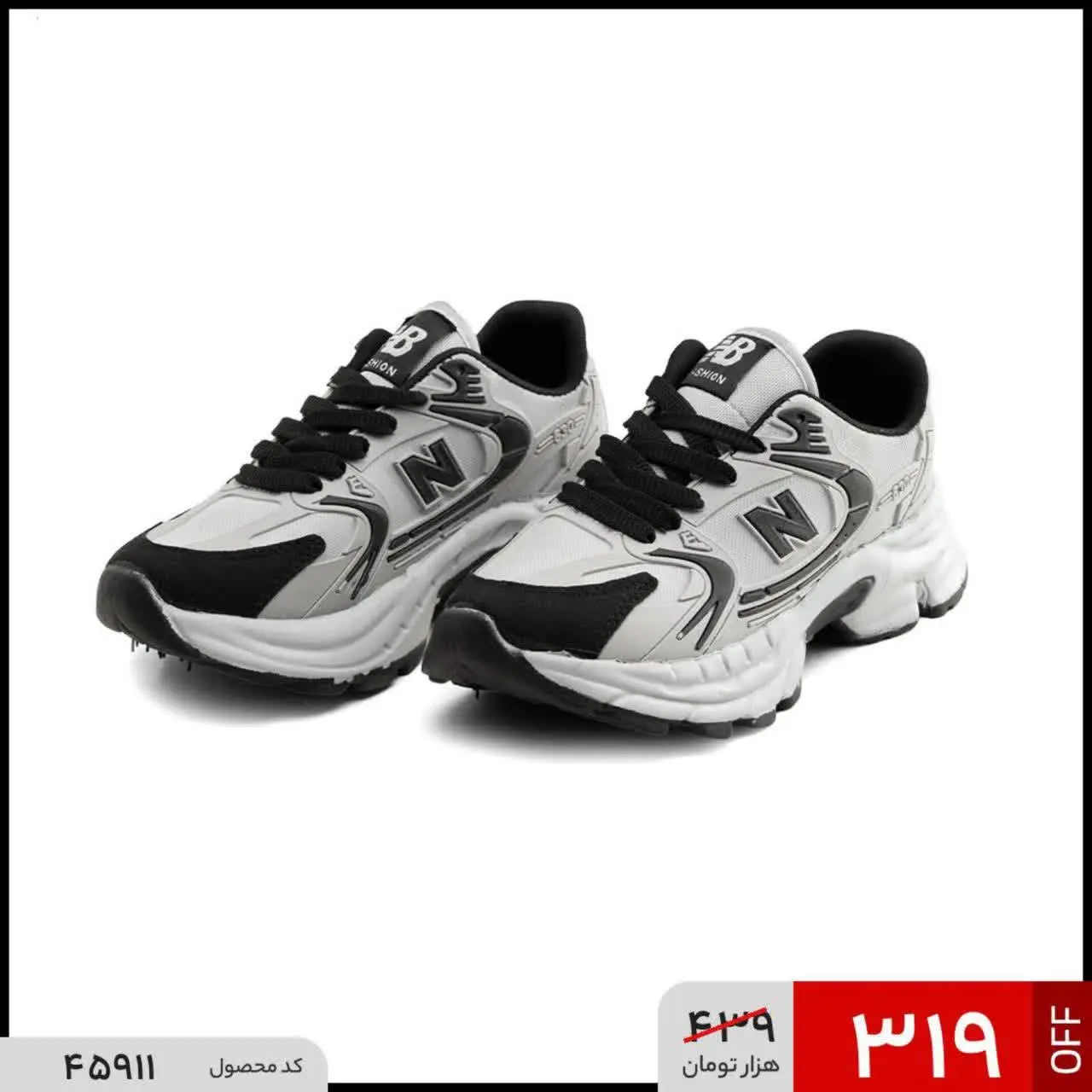 🔺کفش اسپرت New Balance زنانه لژ دار بندی