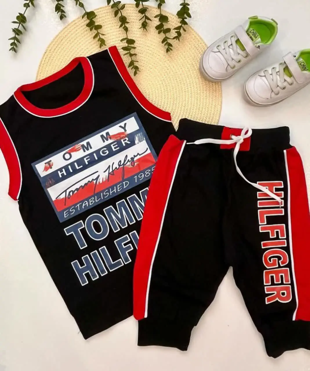 👚نام: ست تاپ شلوارک tommy