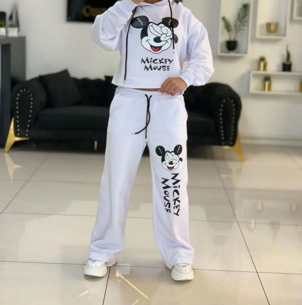 👚نام: ست نیم تنه شلوار میکی موس