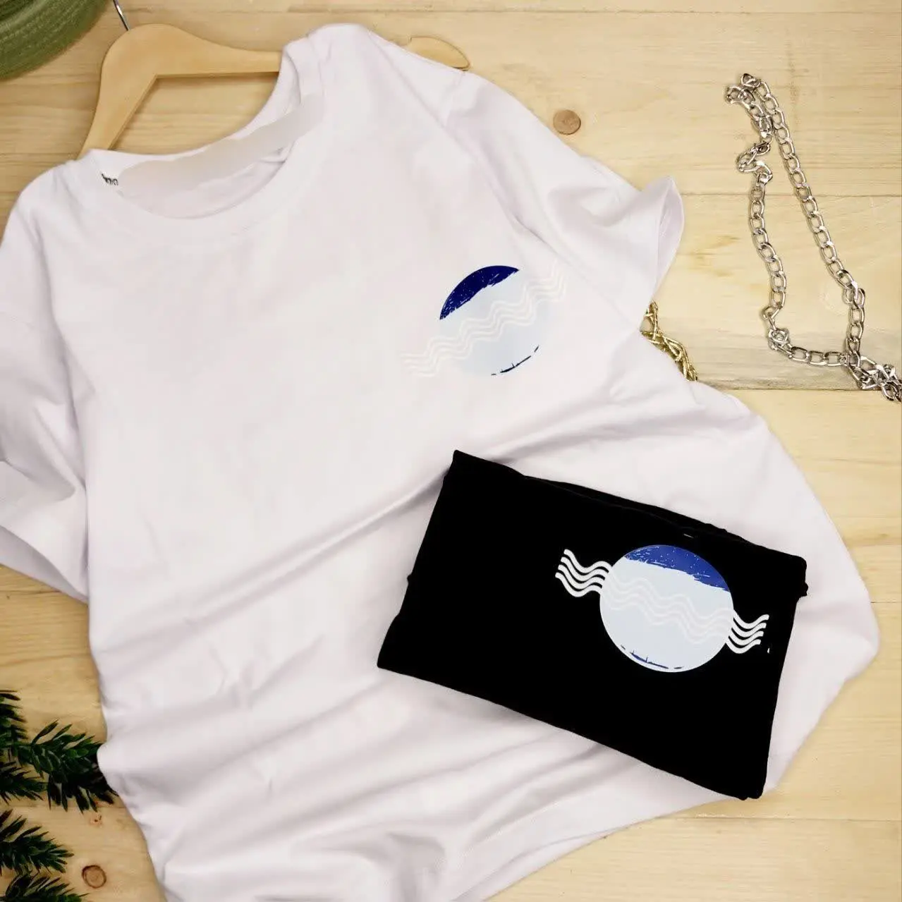 💞 تیشرت تک. اسپرت طرح موج 💞