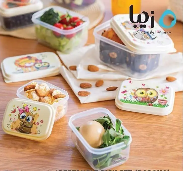 ظرف غذا بارانا مستطیل کوچک