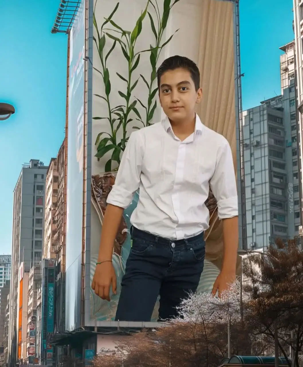 نام شرکت کننده علی بخشی ۱۵ساله