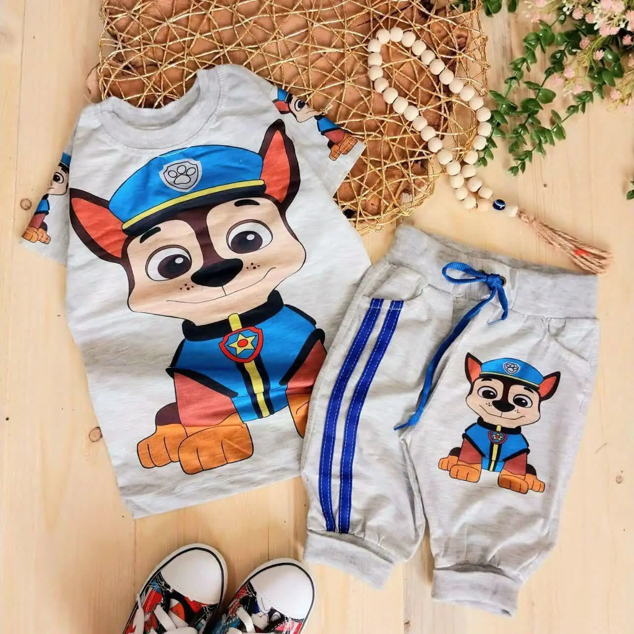 👚نام: تیشرت شلوارک سگ نگهبان تک😍😍