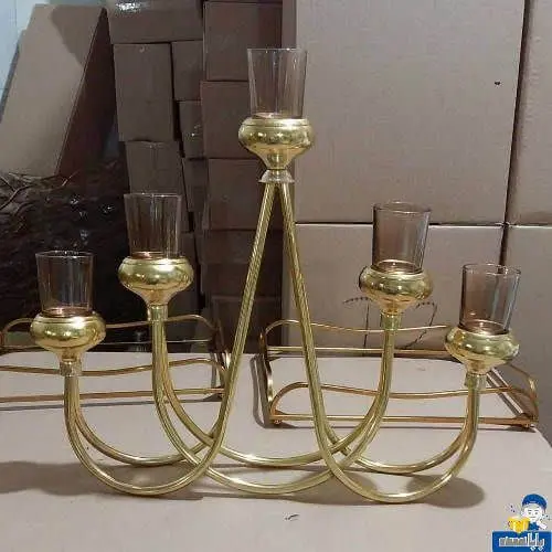 جا شمعی ۵ شعله بلند