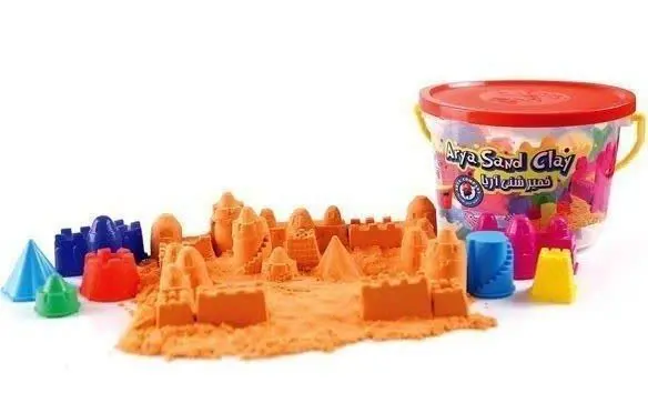 خمیر شنی (شن جادویی) یک کیلویی با ابزار آریا