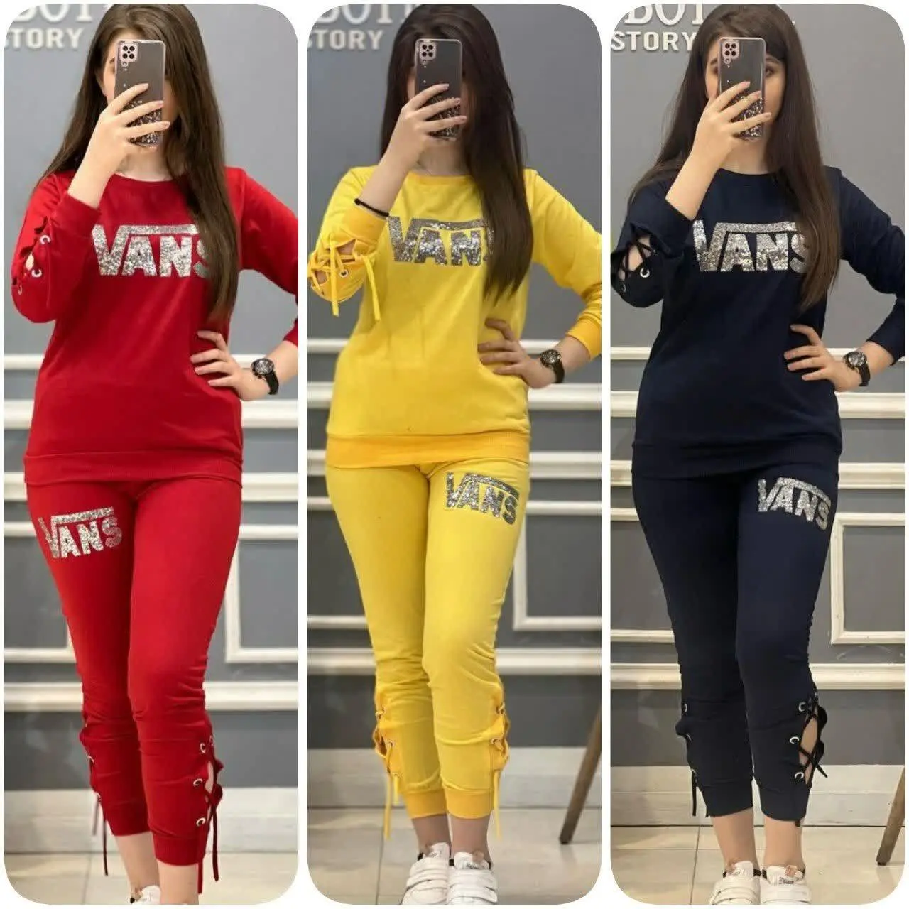 ❤️نام: بلوز و شلوار مدل VANS