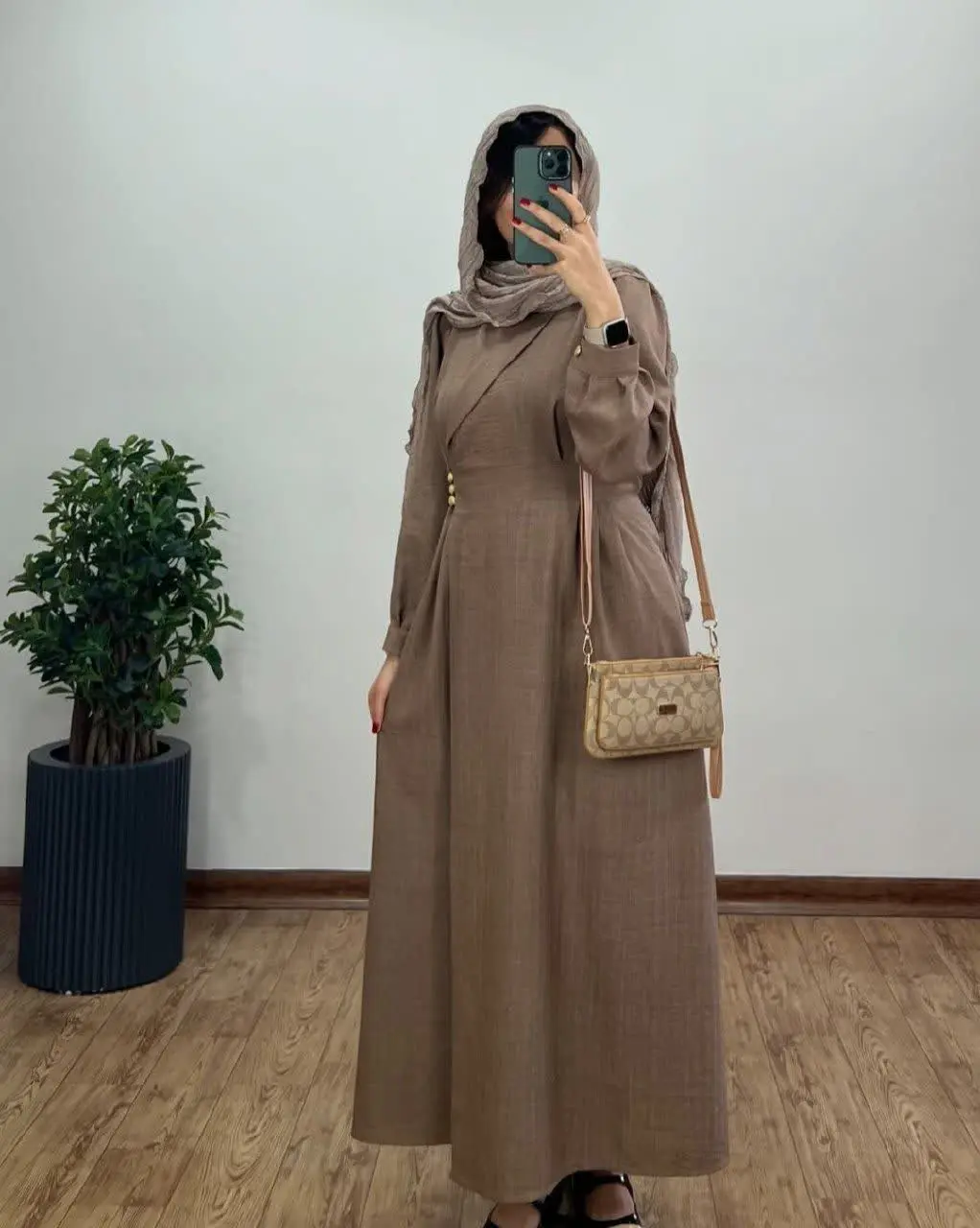 🌻نام: مانتوبلند مدل صحرا