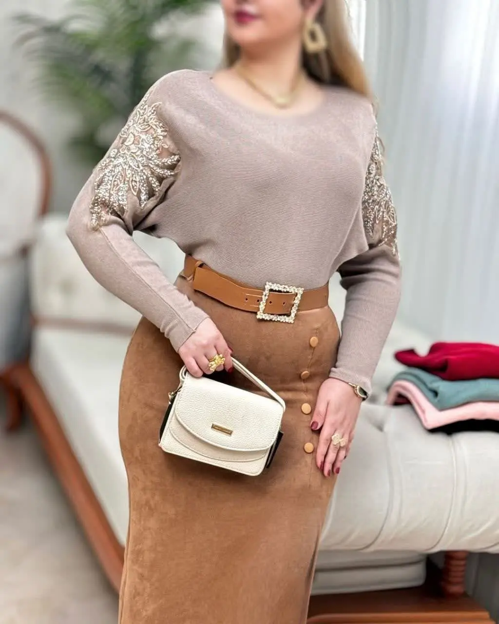 ❤️نام: بلوز مجلسی وارداتی مدل گیتا ۱۶