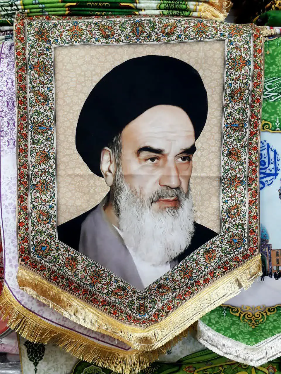 ❤️ کتیبه مخمل عکس امامو رهبری و سردار
