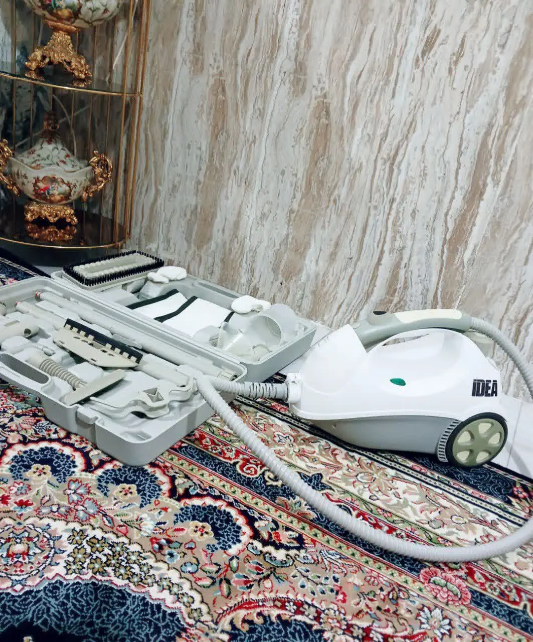بخارشو حرفهای خارجی با چمدان