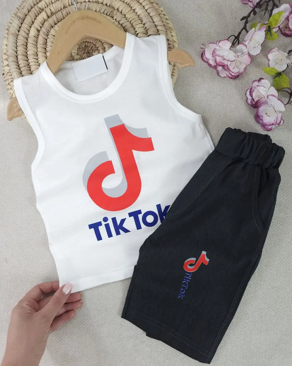 تاپ و شلوارک پسرانه tiktok