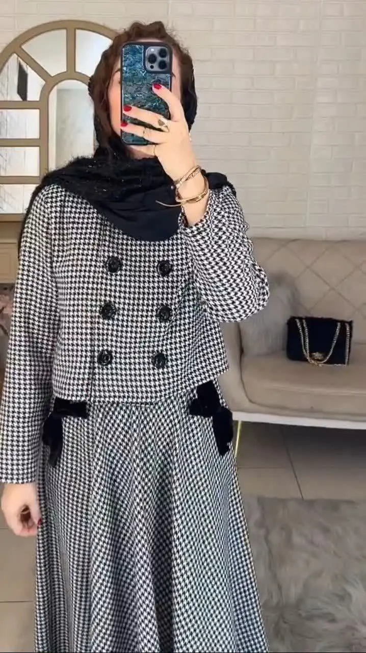 #ست #کت #دامن پینترستی گلارا✨