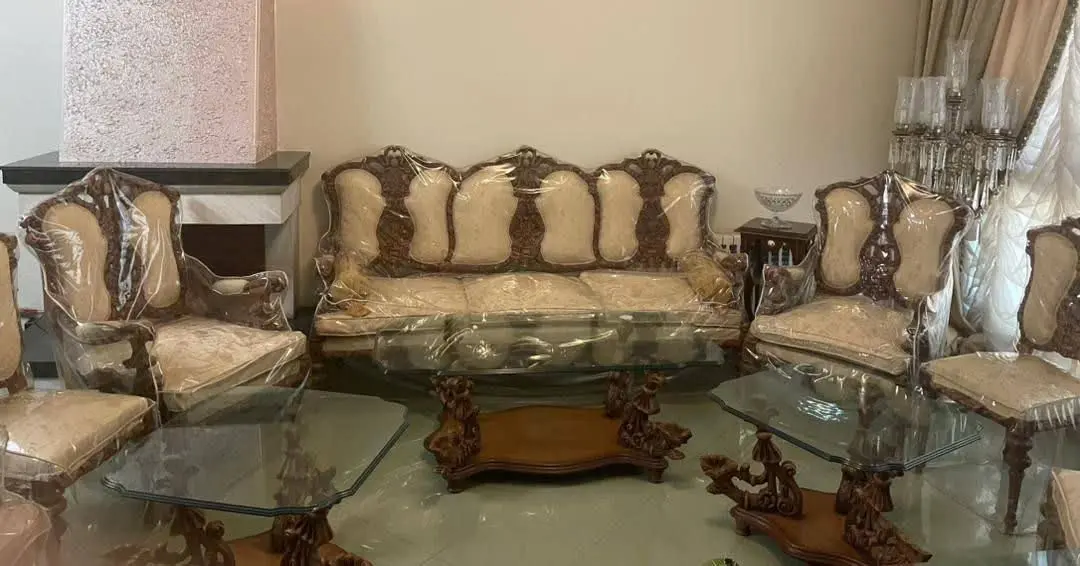 سرویس مبلمان چووب بسیار شیک و لاکچری