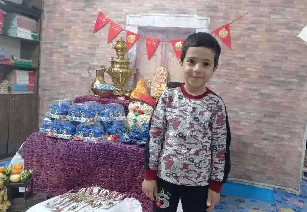 نام شرکت کننده: امیر حسین ۷ ساله
