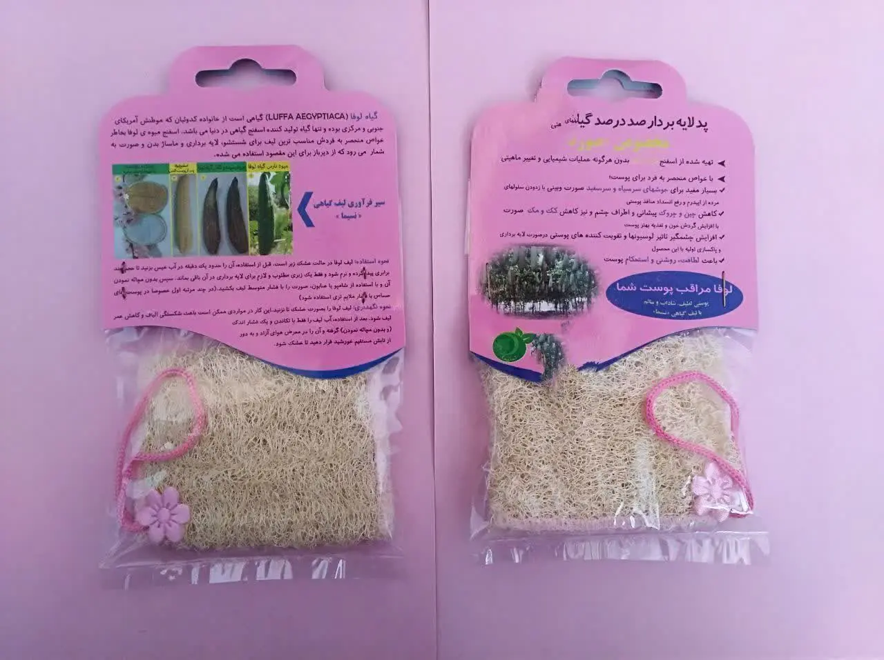تهیه شده از گیاه لوفا