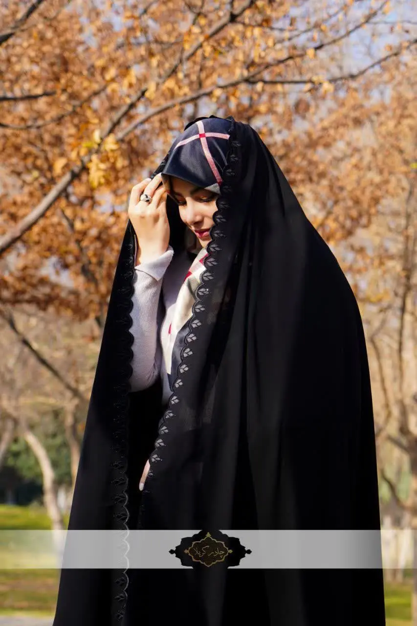 چادر سنتی، ساده ایرانی گلدوزی مدل بهار