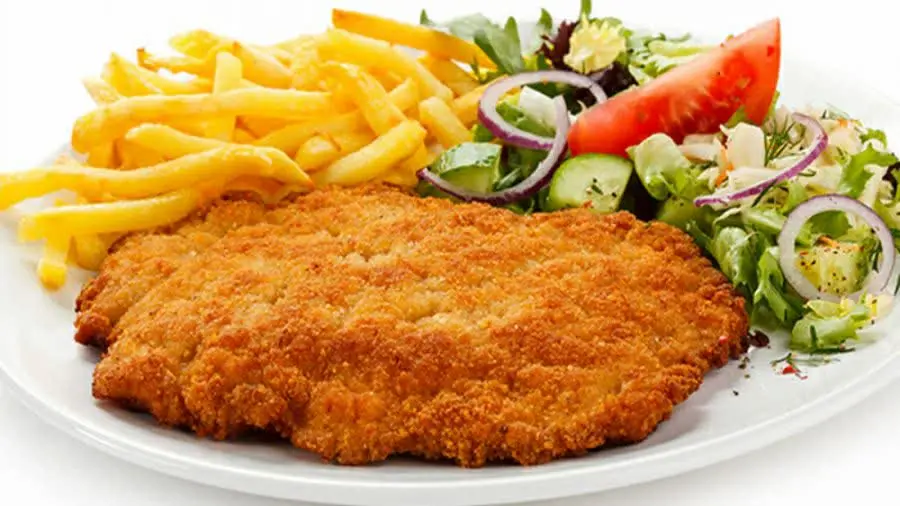 شنیسل سوخاری یک کیلویی
