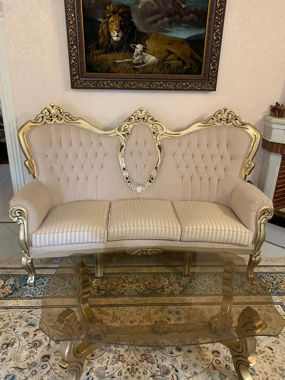 مبلمان استیل ابرها پربار ونو بدون زدگی رویهها نو وسالم