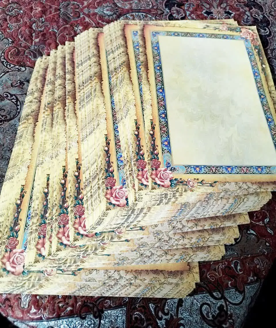 کاغذ گلاسه خوشنویسی