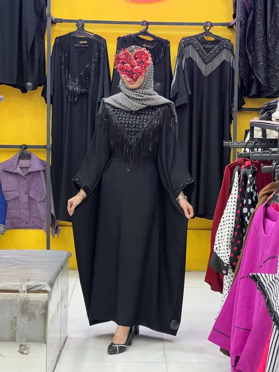 نام: عبایی یقه ریسه