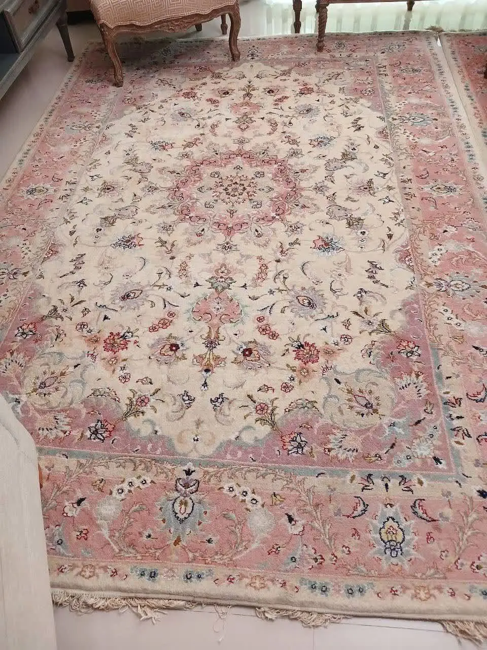 دو تخته فرش ۶ متری دستباف