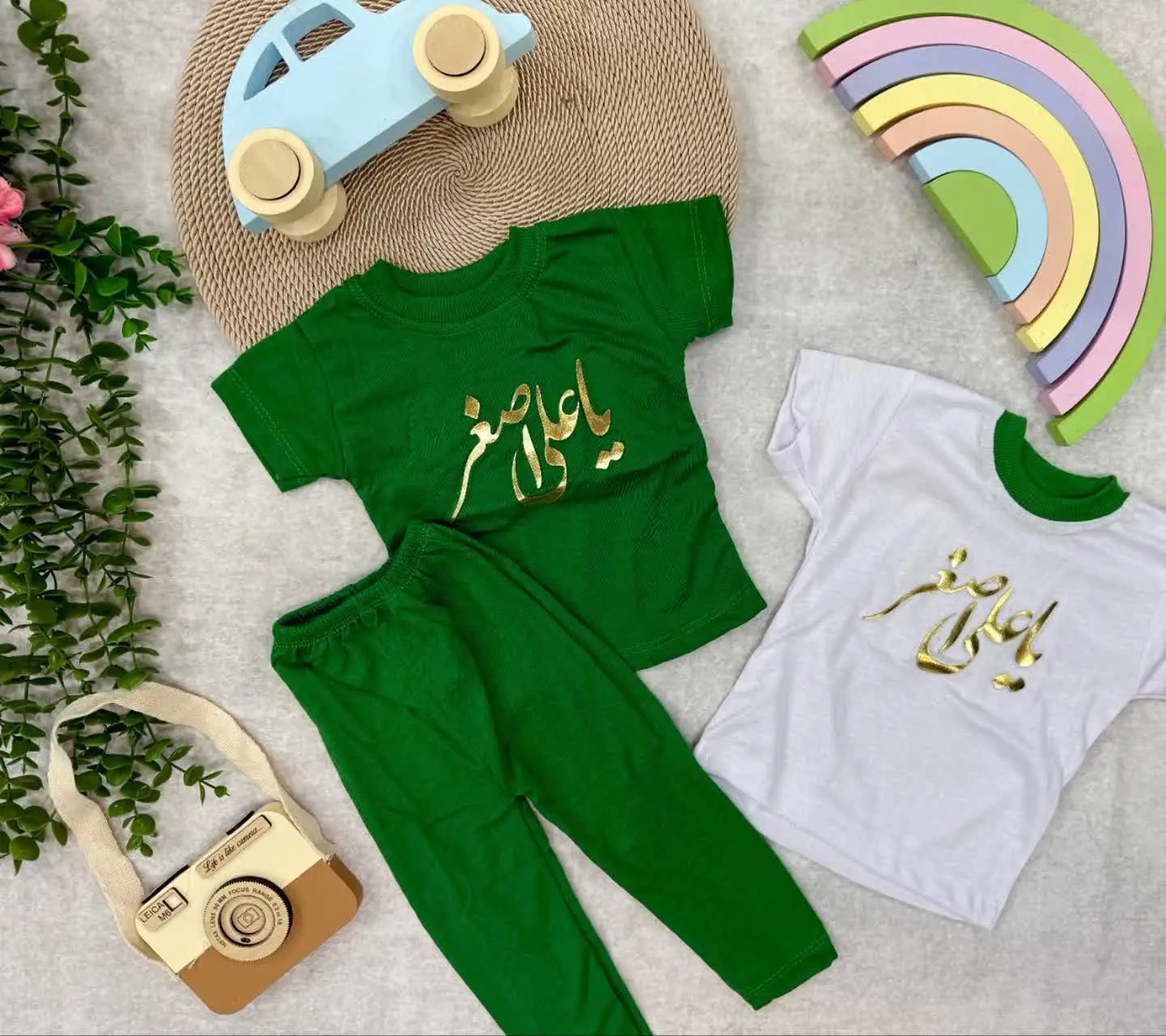😍تیشرت شلوار نوزادی علی اصغ...
