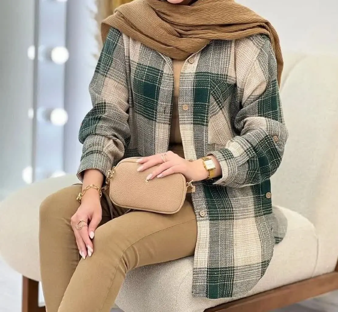 ط🍃نام: شومیز مانتویی سولماز
