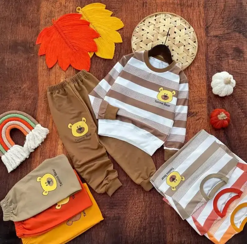 بلوز شلوار پسرانه پاییزی 🍂🧸🍩