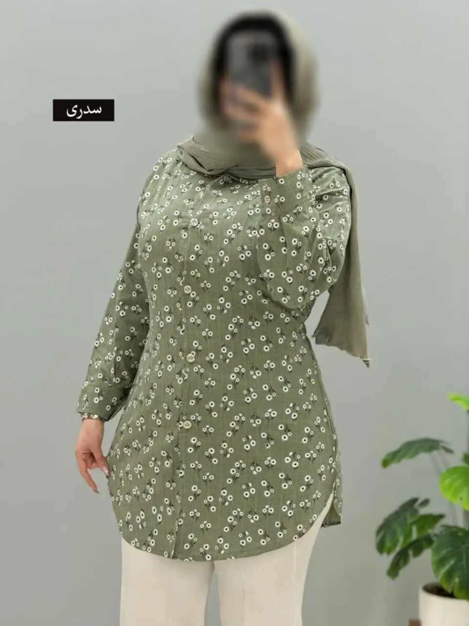 🌸 یه عیدانه طرحدار دیگه با تنخوری و ایستایی عالی با پارچه درجه یک لینن گچی با طرح ریل برجسته مخصوص شیک پوشان ماهان.
