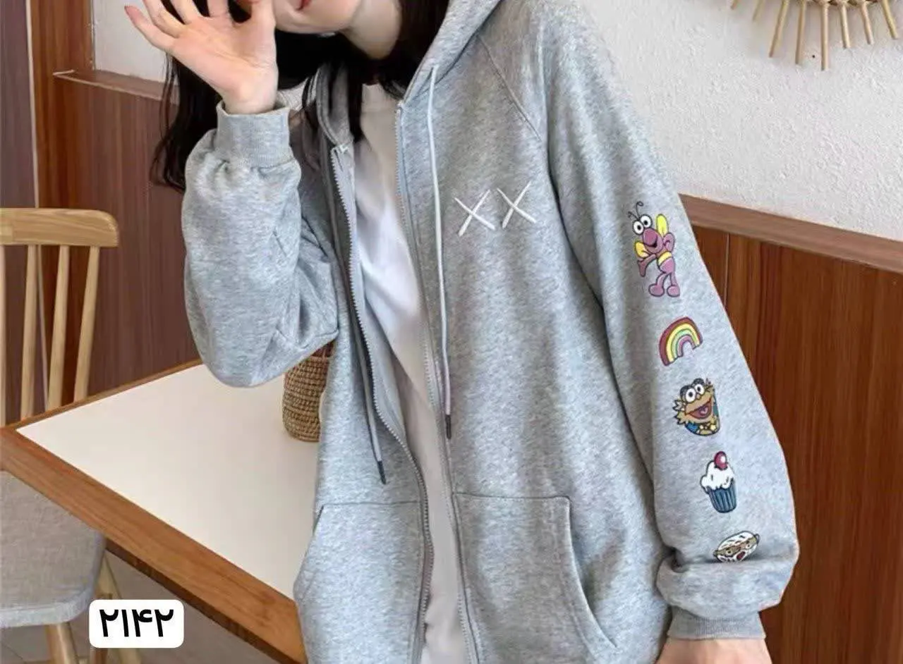 💞سویشرت اسپرت داخل کرکی شیک💞