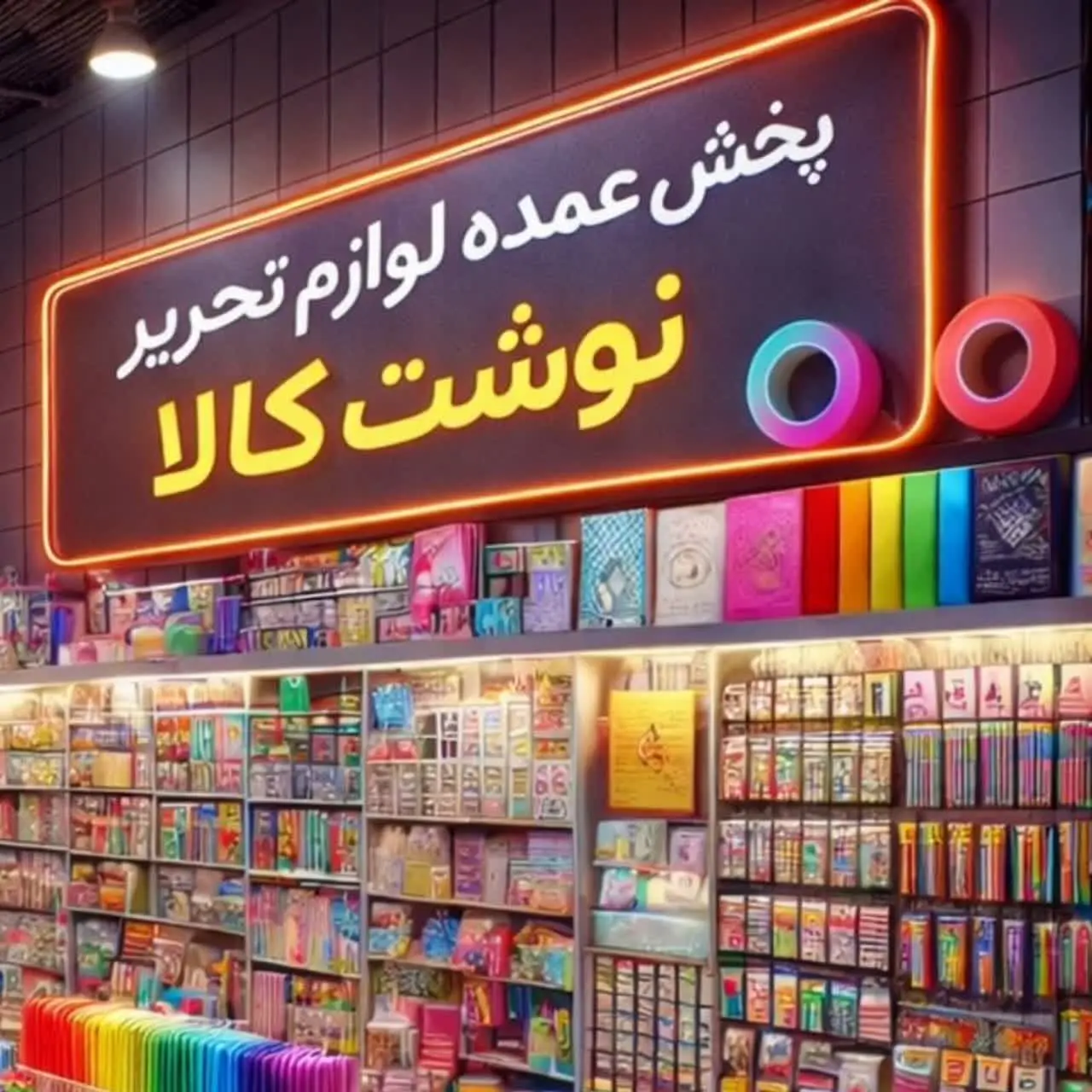 نوشت کالا ، پخش عمده لوازم تحریر و دفتر بیواسطه