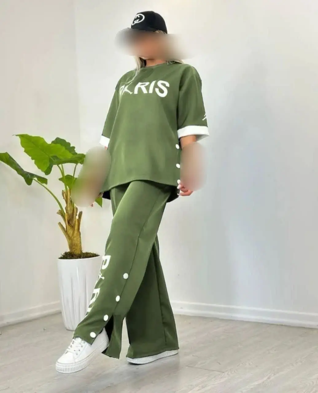 نام: ست دو تیکه بیرونی پاریس🌱🩷