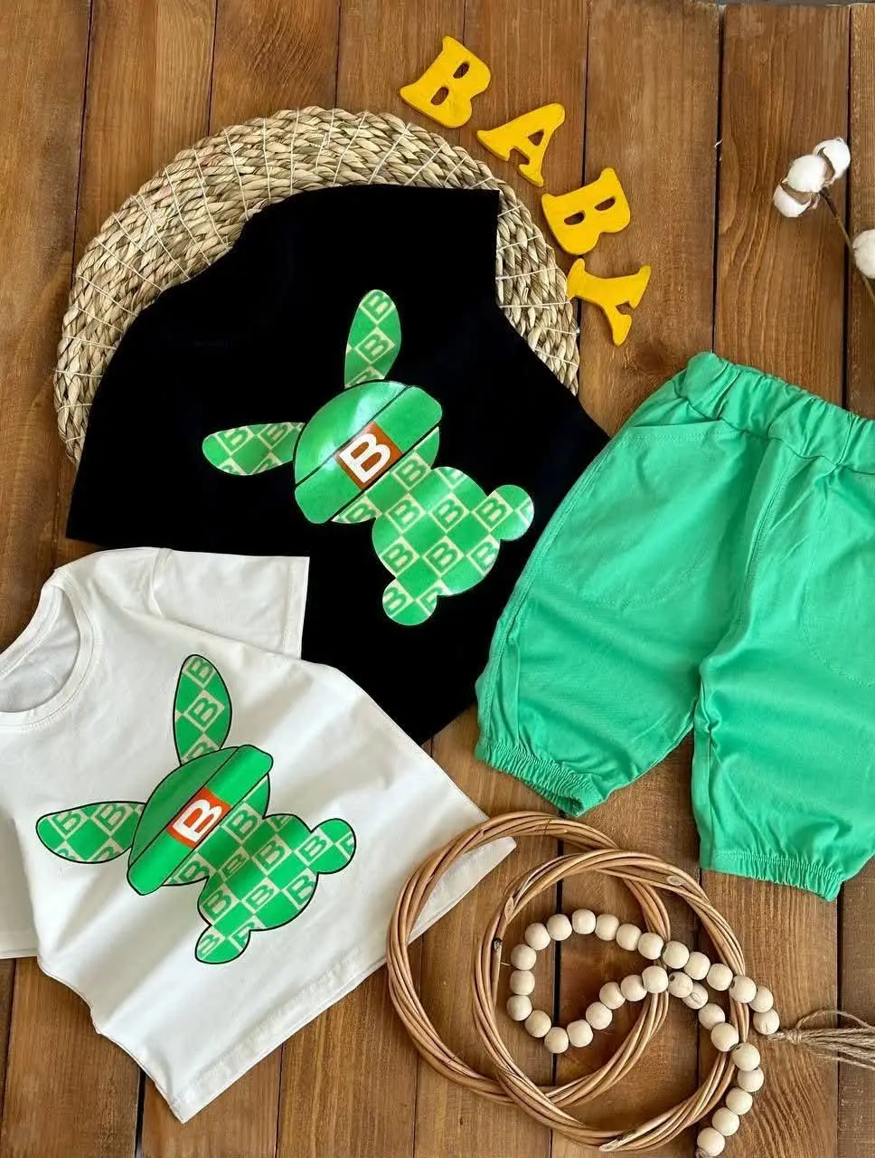 👚نام: ست اسپرت خرگوش سبز