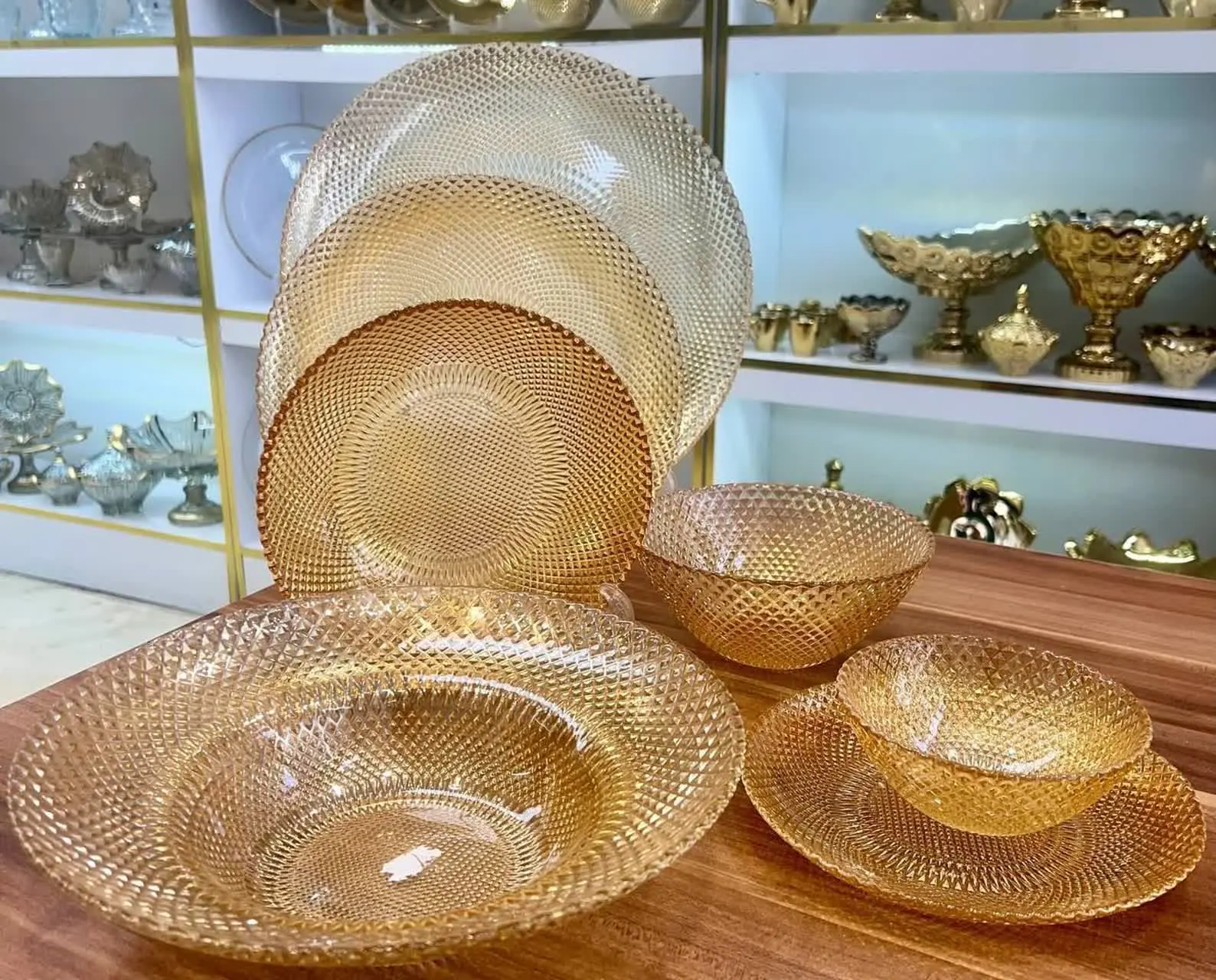 سرویس ۳۳ پارچه پیکسل شامپاین